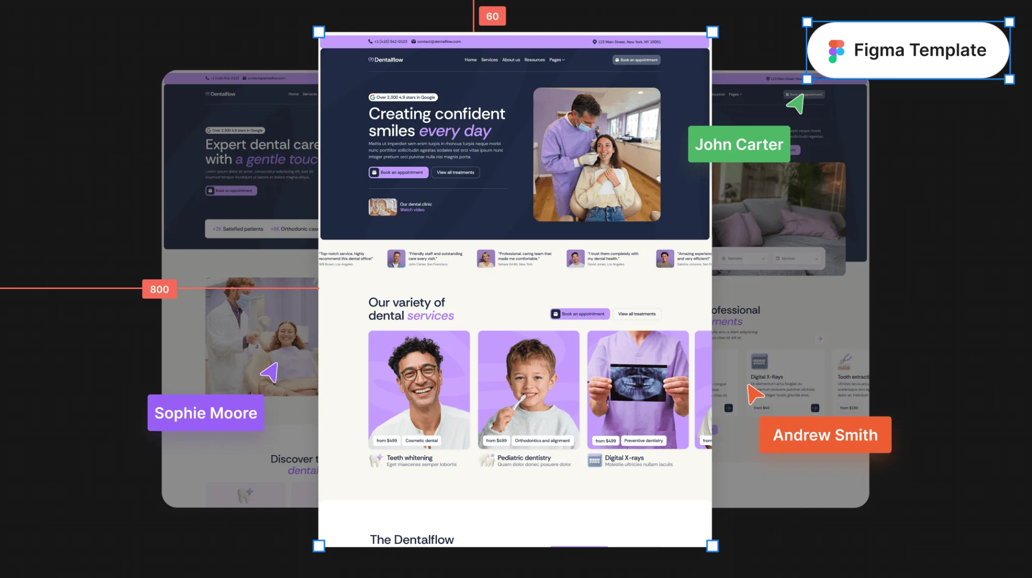 Modern workspace with web design tools and code on screen